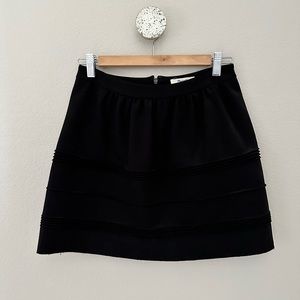 Madewell Black A-Line Skirt